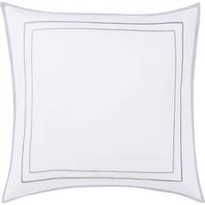 Charisma Essex European Pillow Case White, Purple (66.04x)