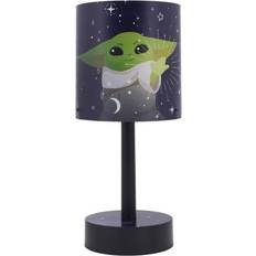 Svarta Bordslampor Paladone Star Wars the Mandalorian Grogu Mini Bordslampa