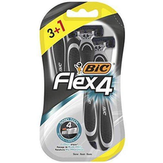 Bic flex 4 Bic Manuel baberhøvl Flex4 (4 uds)