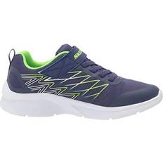 Skechers Laufschuhe Skechers Microspec Texlor - Navy/Lime