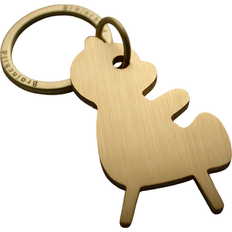 Beige Nøgleringe Brainchild The Teddy Bear Keychain