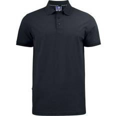 Mens Pique Polo Shirt - Black
