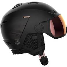 Salomon Icon LT Visor Sigma Black/Pink Gold (56-59 cm) Casco de esquí