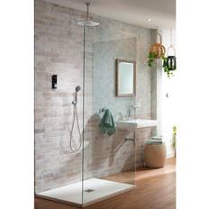 Electric Shower Shower Rail Kits & Handsets Triton HOME Digital Shower Gravity Fed/Pumped Silver