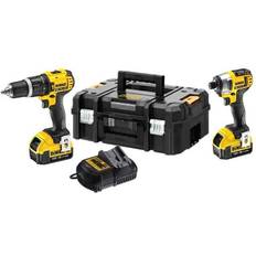 Dewalt Screwdrivers Dewalt DCZ285M2T 18V Limited Edition Twinpack 2x4.0ah Batteries