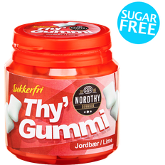 Nordthy Tyggegummi Nordthy Thy' Gummi Strawberry/Lime