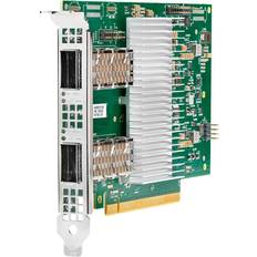 Nätverkskort på rea HPE E810-2CQDA2 100Gigabit Ethernet Card 100GBase-X QSFP28 Plug