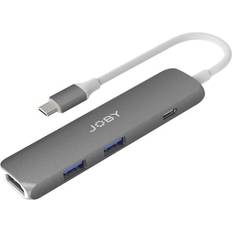 Usb c hub hdmi pd Joby USB-C Hub 4K HDMI, 2xUSB-A, PD