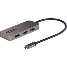 Type c hdmi adapter 4k 60hz StarTech 3-Port USB-C MST Hub, USB Type-C to