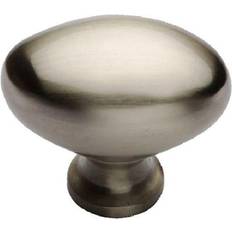 The Home Fusion Company Oval Knob 30mm Nickle