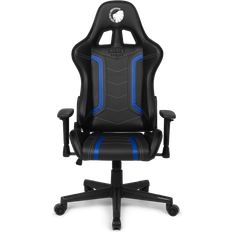 Armstöd - Blåa - Tyg Gamingstolar L33T Energy Gaming Chair FCK Edition - Black/Blue