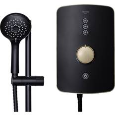 Brass Shower Sets Triton Amala Electric Shower Brass, Black