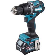 Makita Cacciaviti Makita HP002GA202 -Trapano avvitatore a percussione a batteria incl. seconda batteria, incl. caricabatterie, incl. valigia