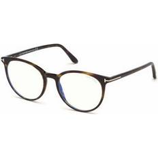 Tom Ford FT 5575-B 052, including lenses, ROUND Glasses, FEMALE