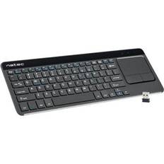 Wireless keyboard touchpad Natec Wireless Keyboard Turbot With Touchpad