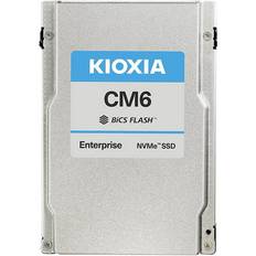 U.2 nvme Kioxia CM6-R 15360 GB Memoria SSD interna 6.35 cm (2.5) U.2 PCIe NVMe U.2 NVMe PCIe 4.0 x4, U.3 NVMe PCIe 4.0 x4 Bulk KCM61RUL15T3