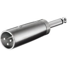 XLR Adapter 3pin XLR M - Jack Mono
