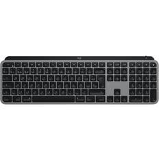 Bluetooth - Claviers Standard Logitech MX Keys Pour Mac Bluetooth 2.4 GHz QWERTY Espagnol