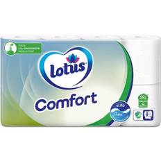 Toalettpapir Antalis Lotus Comfort Toilet Paper 3-ply 18.45m 56 Rolls