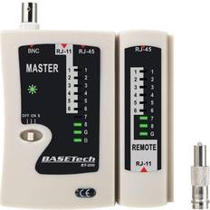 Rj45 kabel tester Basetech BT-200 Cable Tester RJ-45, RJ-11, BNC