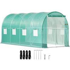 VEVOR Film Tunnel Greenhouse Stainless Steel Plastic