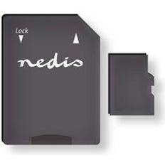 32 GB - Class 10 Hukommelseskort & USB Stik Nedis Hukommelseskort microSDHC 32 GB Skriver op til 90 Mbps Klasse 10