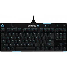 Logitech g pro mechanical gaming keyboard Logitech G Pro X Shroud Edition GX Red (Nordic)