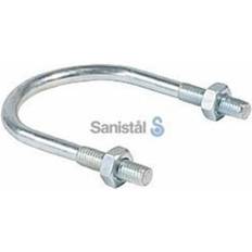 Fischer Beslag & Vinkler Fischer Rundjernsbøjler 21/2'' galv 10mm 2stk