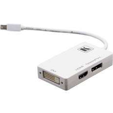 ADC-MDP/M2 Mini DisplayPort to DVI/HDMI/DP Adapter Cable 6"