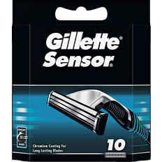 Gillette sensor Gillette Sensor, Män, Sensor, Svart, Silver, 10 styck