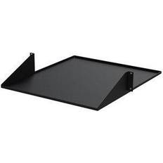 Wandmontage Behuizingen uitverkoop Black Shelf 2U 34kg Load 482mm x 508mm