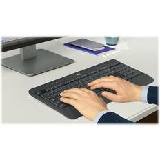 Logitech mk540 Logitech MK540 Advanced RF Qwertz Croata Esloveno Negro Blanco