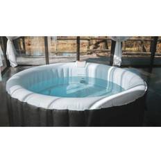 Uppblåsbar jacuzzi Sunspa Uppblåsbart spabad Vattenmassage