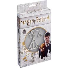 Argent Portefeuilles et Porte-clés The Carat Shop Harry Potter Deathly Hallows Keyring Pin Badge