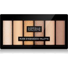 Gabriella Salvete Eyeshadow 6 Shades Palette Palett för ögonskugga Skugga 01 Nude 12 g