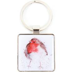 Wrendale Designs The Jolly Robin Keyring