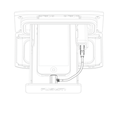 Fusion UniDock iPhone lightning kabel