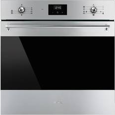Smeg Ovne Smeg SF6300TVX Rustfri stål, Sølv, Sort