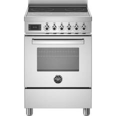 Bertazzoni 60 cm Induktionskomfurer Bertazzoni BERTAZZONI PRO64I1EXT INDUKTIONSKOMFUR Rustfrit stål