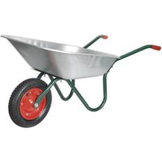 Brouettes Sealey WB65 Wheelbarrow 65L Galvanized