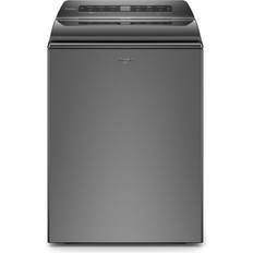 Whirlpool Washer Dryers Washing Machines Whirlpool 28" Smart Capable Chrome Shadow Top