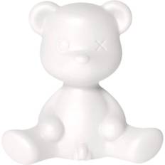 Hvid Væglamper Børneværelse Qeeboo Teddy Lamp Boy indoor white Væglampe