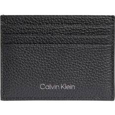 Calvin Klein Kartenetuis Calvin Klein Kartenetui aus Leder - Black