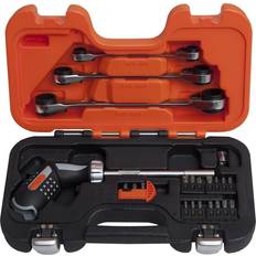 Bitsskruvmejslar på rea Bahco Pistol Grip Ratcheting Screwdriver Set Bit Screwdriver