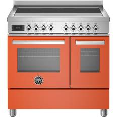 Orange Spisar Bertazzoni induktionsspis PRO95I2EART Professional-serien Orange