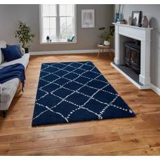 Blue Carpets Think Rugs 160x230cm Modern Blue