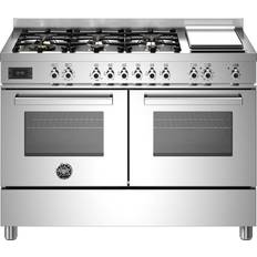 100 cm/110 cm/120 cm/150 cm Gaskomfurer Bertazzoni BERTAZZONI PRO126G2EXT GASKOMFUR Rustfrit stål