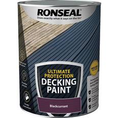 Ronseal Ultimate Protection Decking Paint 5L Träfärg Svart, Grå