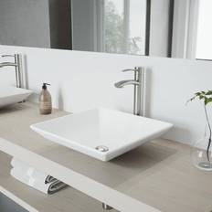 Bathroom Sinks Vigo Matte Stone Hibiscus