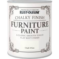 Rust-Oleum White Paint on sale Rust-Oleum Chalky FurniturePaint Chalk White 2.5L